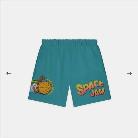 NWT MADHAPPY SPACE JAM SHORTS